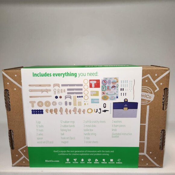 KiwiCo Kiwi Crate Science Kit FISHING ROD GAME Building set Engineering BRAND NE - Picture 4 of 7